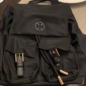 Tory Burch Black Backpack